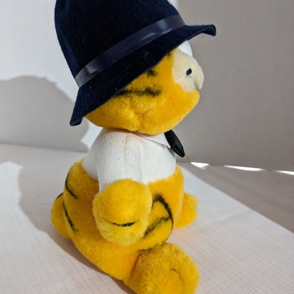 Garfield the Cat Police Officer Bobby Plush 10" Jim Davis VTG 1981 Dakin - Picture 5 of 6